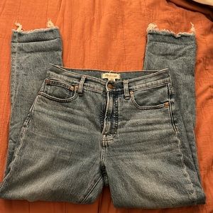 Madewell perfect vintage jeans